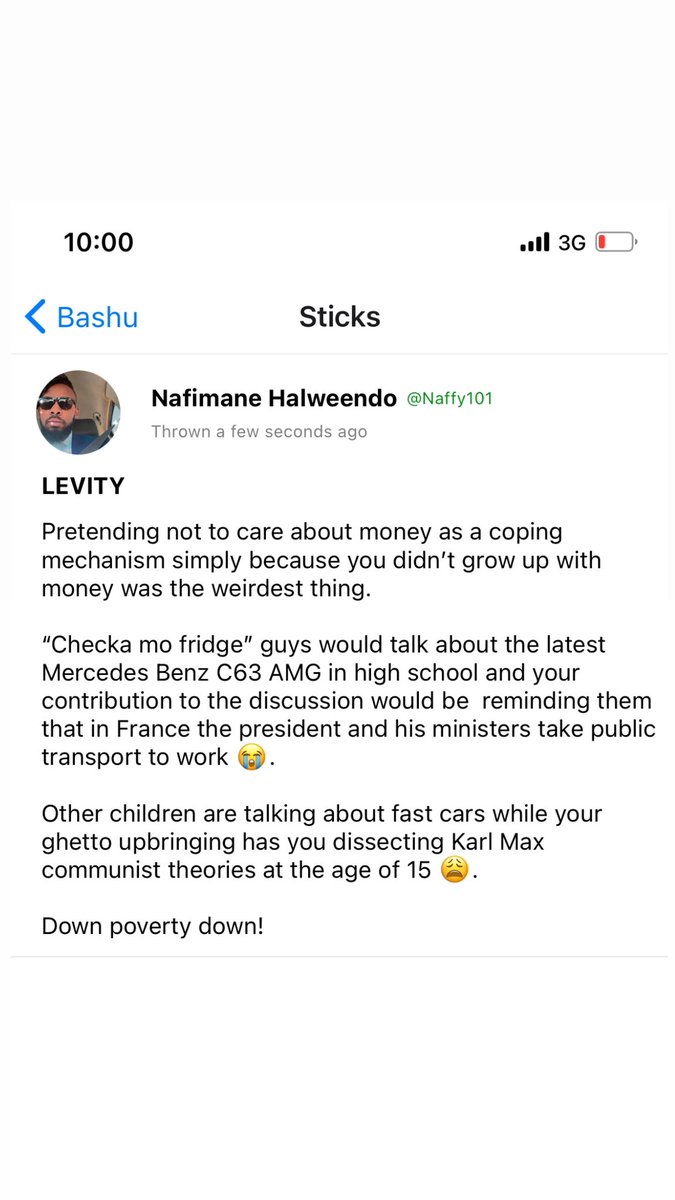 Naffy101's tweet image. Growing up in poverty was utter rubbish man 🤣🤣!! #BashuApp #BashuSticks #DownloadTheAppToday #TheTopicsApp !!!