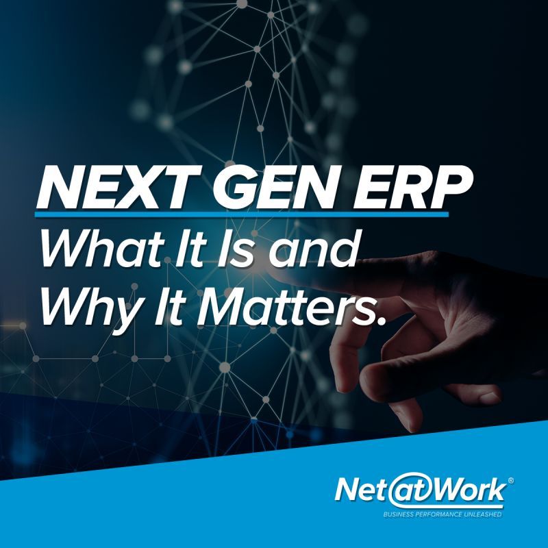 NetatWork_corp's tweet image. There’s no definitive set of credentials needed to join the #NextGenerationERP club, but we’ve identified five hallmarks we think are essential in the #digital age: tinyurl.com/yey5bhpk

#erp #cloudERP #ai #accountingsoftware #digitaloperationsplatform #legacysystems