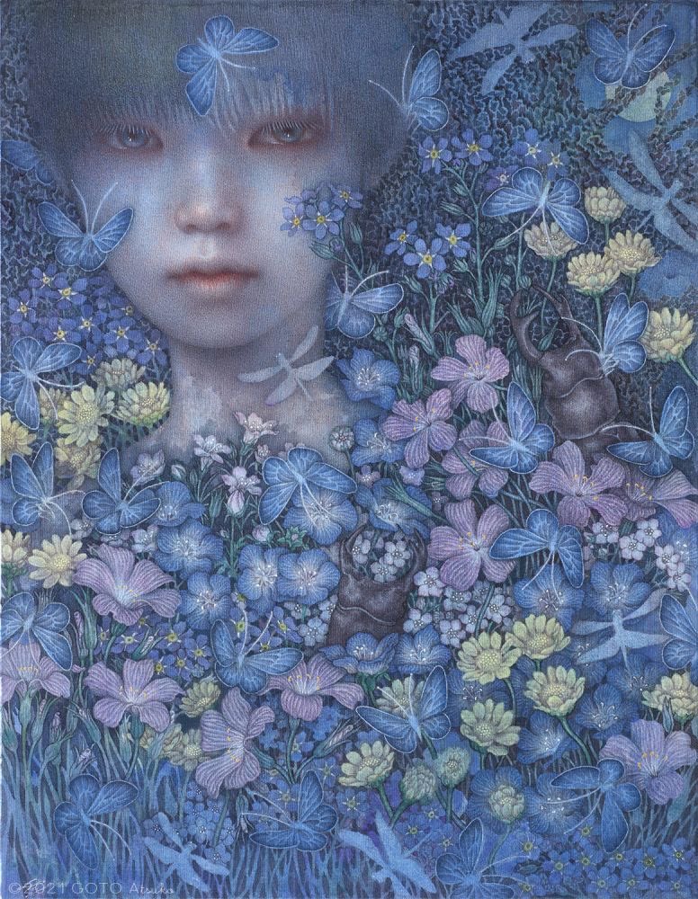 Artwork by Japanese artist Goto Atsuko