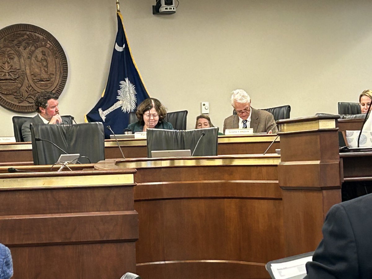 Senate subcommittee on judicial selection bills begins its work — Sen. Campsen introducing his bills on the agenda