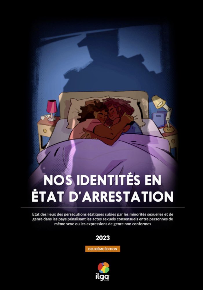 Persécutions des personnes #LGBT+ : @ILGAWORLD a étudié plus de 1300 cas dans 72 pays sur les 2 dernières décennies. Cette analyse essentielle pour toute personne qui défend les droits humains est enfin disponible en français dans ce rapport : ilga.org/downloads/Nos_… #ADUH