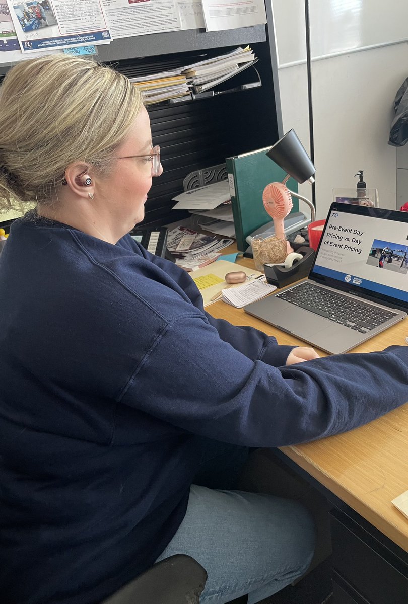 No such thing as off-season. We are appreciative of the annual  <a href="/TicketReturn/">TicketReturn</a> Week of Learning. We’ve had great sessions so far this week and collaborative conversations with some great ticketing minds! 🎟️#WOL2024