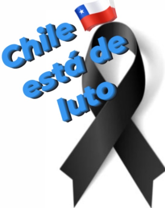 #ChileEstaDeLuto  , por las víctimas de los #IncendiosIntencionales  , los chilenos fallecidos  y en este minuto el fallecimiento de el ex Presidente Sebastian Piñera  Cecilia Morel / Plaza Italia / mis condolencias para TODOS los chilenos que hoy  sufren .