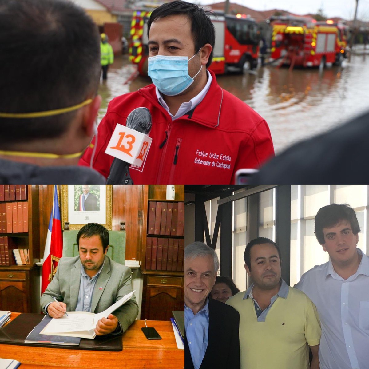 El mayor honor que tengo en mi vida es que me entregaran esa chaqueta roja para representarlo Presidente. Tengo una pena enorme son años coordinando campañas, trabajo 24/7 en el Gobierno, penas, alegrías pero siempre con la convicción del proyecto que representaba un gran hombre