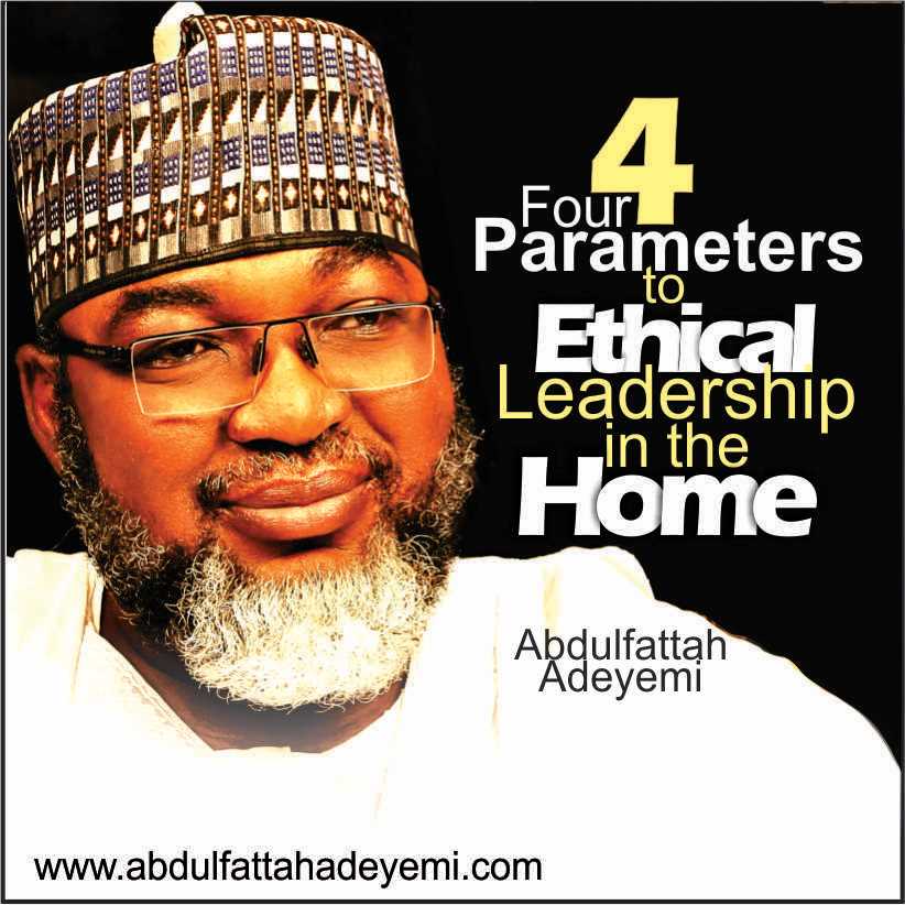 Listen to " FOUR PARAMETERS TO ETHICAL LEADERSHIP IN THE HOME" by Abdulfattah Adeyemi. podcasters.spotify.com/pod/show/abdul…