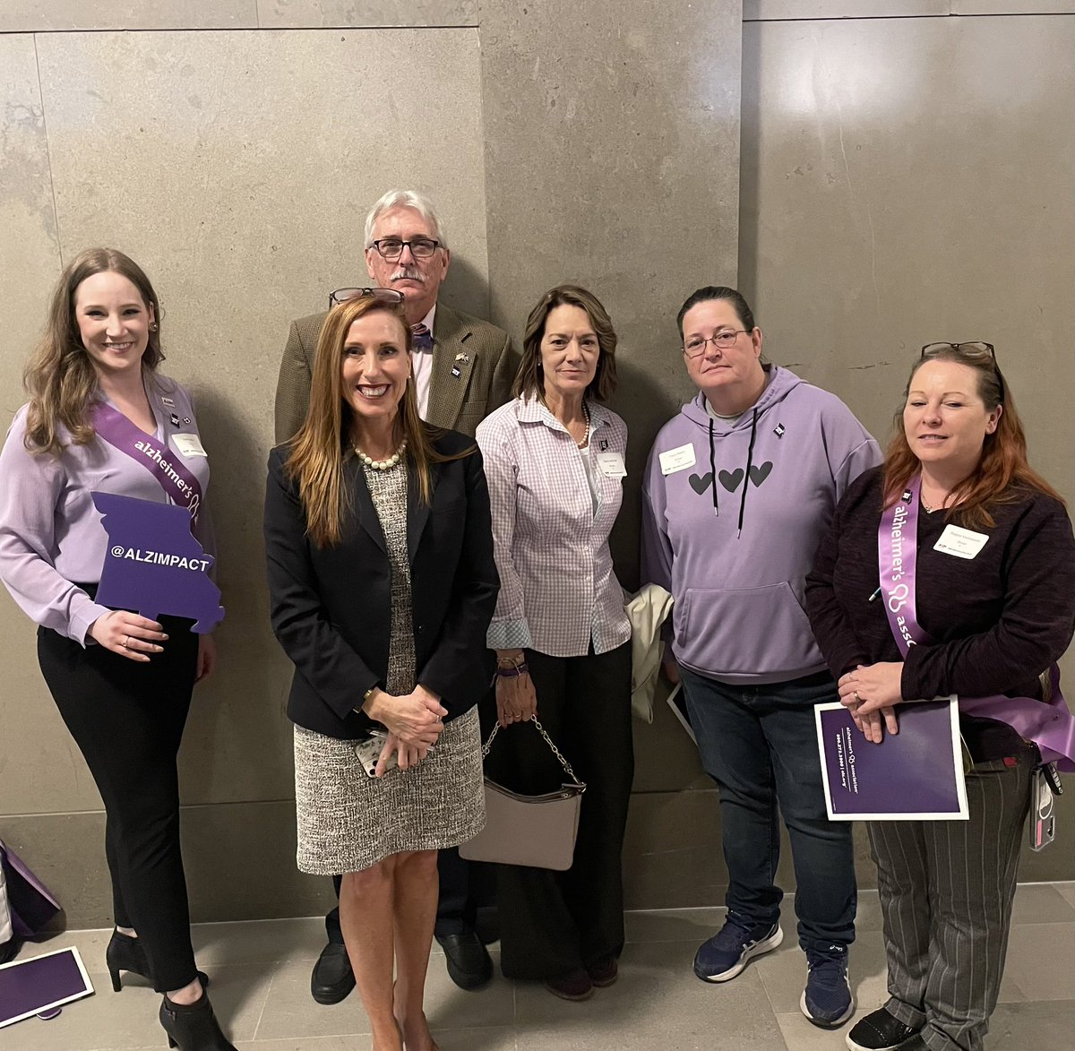 Thank you @hrehder for meeting with us, and thank you to her office for discussing our efforts to get a Mo State Dementia Service Coordinator and to have a sustainable Alzheimer’s Taskforce! #MoMemoryDay2024 #endalz @alzassociation @ALZIMPACT