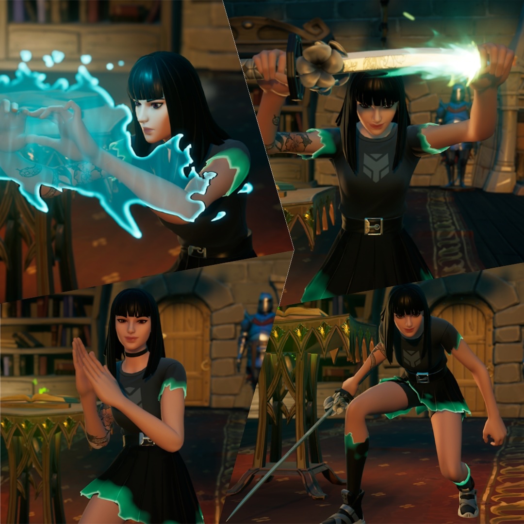 ethandobebord's tweet photo. Charlotte π€πͺβοΈ
βYour typical transforming, monster-slaying teen with a possessed swordβ
#FortniteChapter5 #Fortogrophy
#FortniteUnderground https://t.co/3hTTJOLKHh