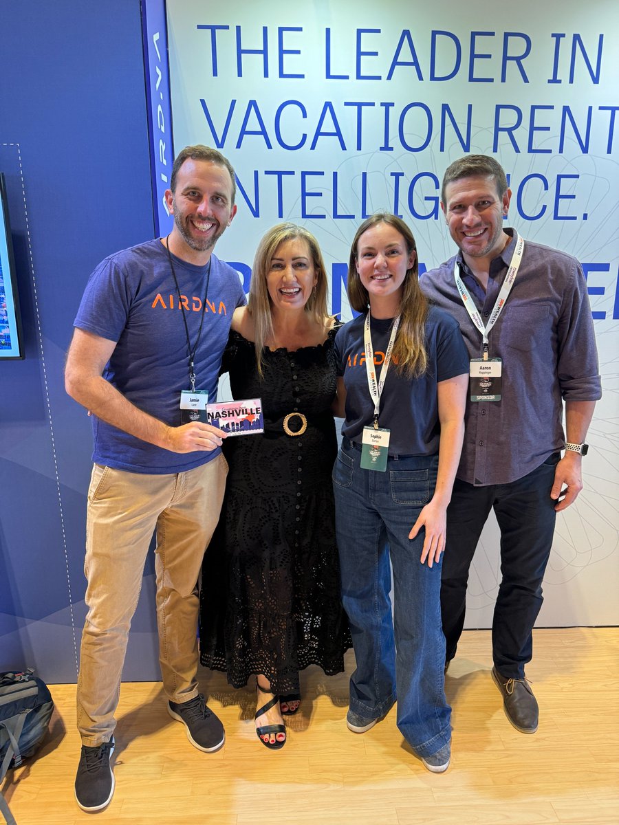 airdna's tweet image. Team AirDNA is making some awesome connections at #STRWealthConference! If you&apos;re attending the conference, make sure to stop by Booth 17 and say hi!