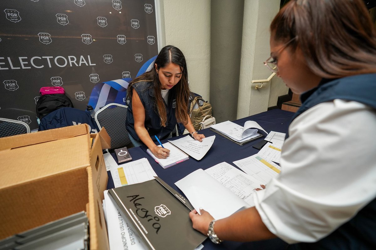 Fiscalía General de la República El Salvador tweet media