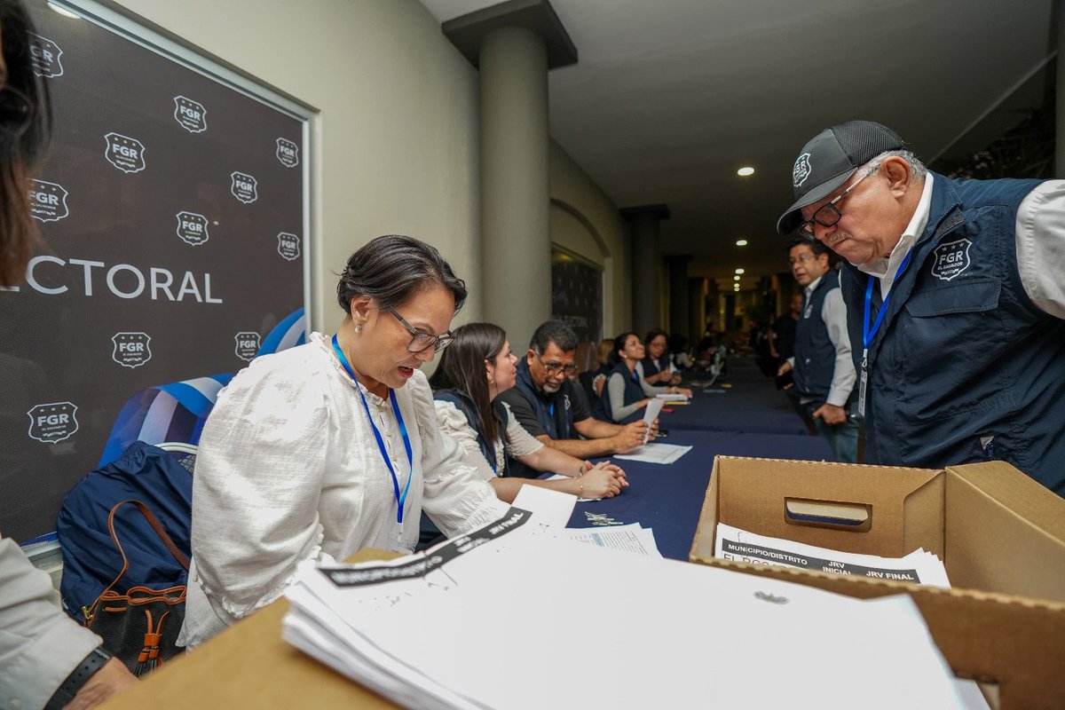 Fiscalía General de la República El Salvador tweet media