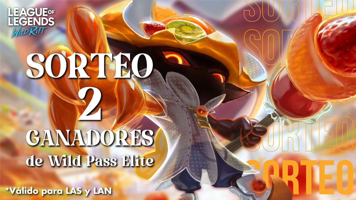 ❤️ ¡SORTEO 2 WILD PASS ELITE! ❤️

REQUISITOS👇
✅Sigueme en <a href="/soykarichan/">Kari ✨</a> 
✅Darle RT y Like 
✅Comenta que skin te gustaría que te saliera en el cofre del wild pass elite

🌟Finaliza el 14/02🌟
*Válido para LAN Y LAS