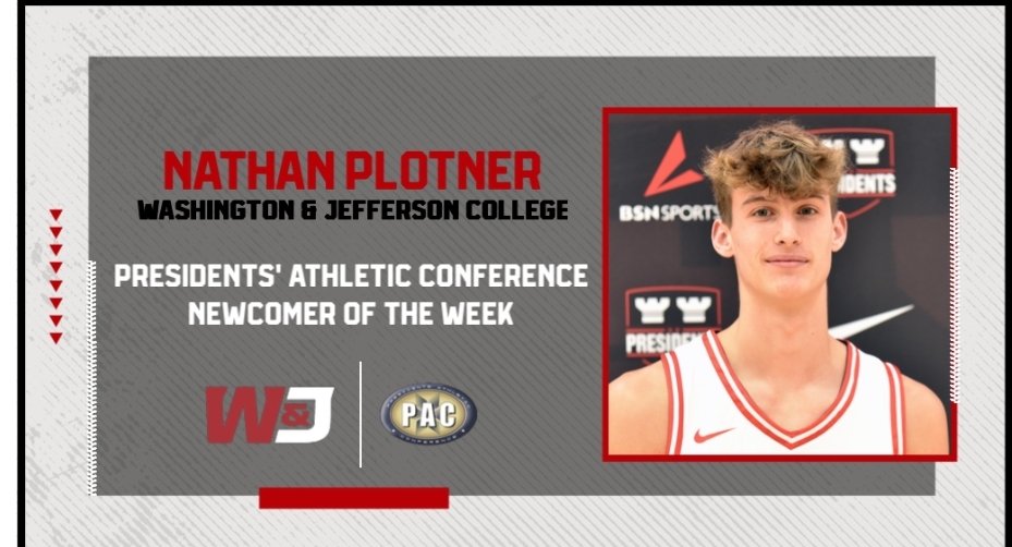 Nathan Plotner selected as PAC Newcomer of the Week
gopresidents.com/news/2024/2/5/…