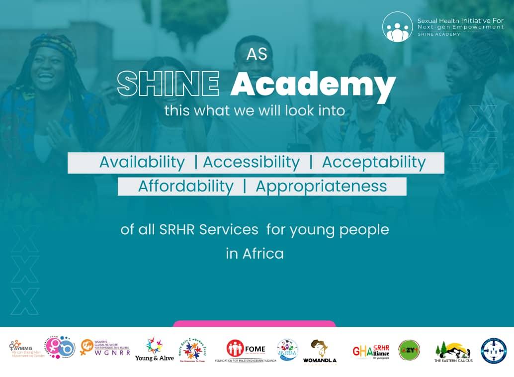 Sexual Health Initiative for Next_Gen Empowerment (@shine_academy24) on Twitter photo As we planning for the #SHINE_Academy, we focusing more on the #5As of young people's SRHR Services in Africa. If you a young person this is a must attend Academy, a first ever regional platform focusing on young people's SRHR by the young people
<a href="/ManicaTeca/">TECa Manica</a> @titirufu <a href="/UNDP/">UN Development</a> As we planning for the #SHINE_Academy, we focusing more on the #5As of young people's SRHR Services in Africa. If you a young person this is a must attend Academy, a first ever regional platform focusing on young people's SRHR by the young people
<a href="/ManicaTeca/">TECa Manica</a> @titirufu <a href="/UNDP/">UN Development</a>