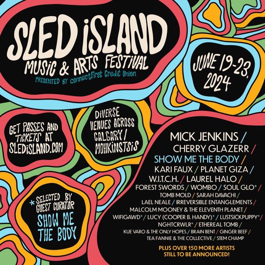 DID SOME CURATION FOR @sledisland 🇨🇦 OUR FIRST SHOW IN CALGARY LINK UP