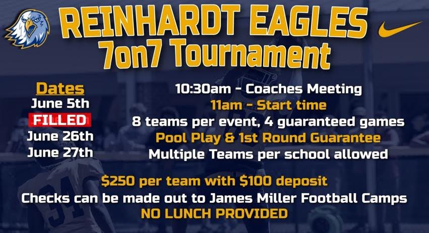 3 dates available, 1 date already FULL Get registered today‼️ Contact: Tyler.hennes@reinhardt.edu