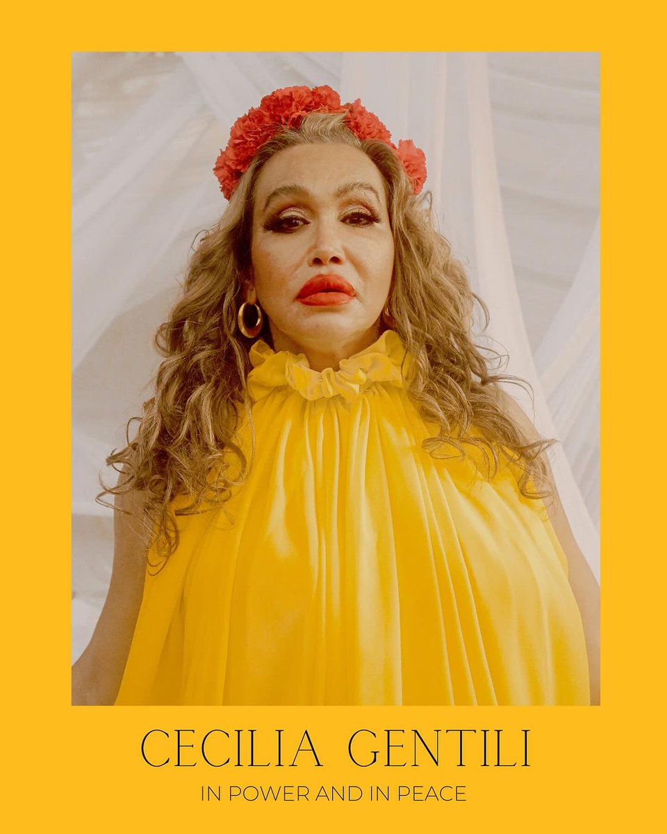 EliErlick's tweet photo. Shocked and saddened to learn that @CeciliaGentili has passed away. She was a pillar of the community and touched so many of our lives. May she rest in power. https://t.co/rYtjC5d7iM