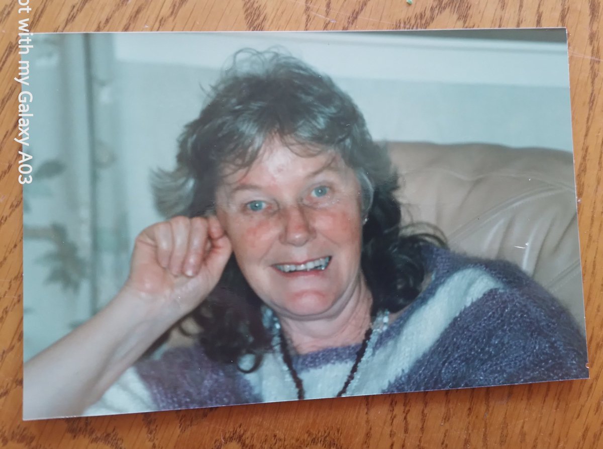 My beautiful Mother in law, whom I love with all my heart, has passed away. She was a Mum, Grandma, Sister &amp; a great friend to many. She was very Spiritual, loved her garden, her cats &amp; her dog Saffron. She was like a second Mum, it's like losing my Mum again RIP Ruth Knight xox