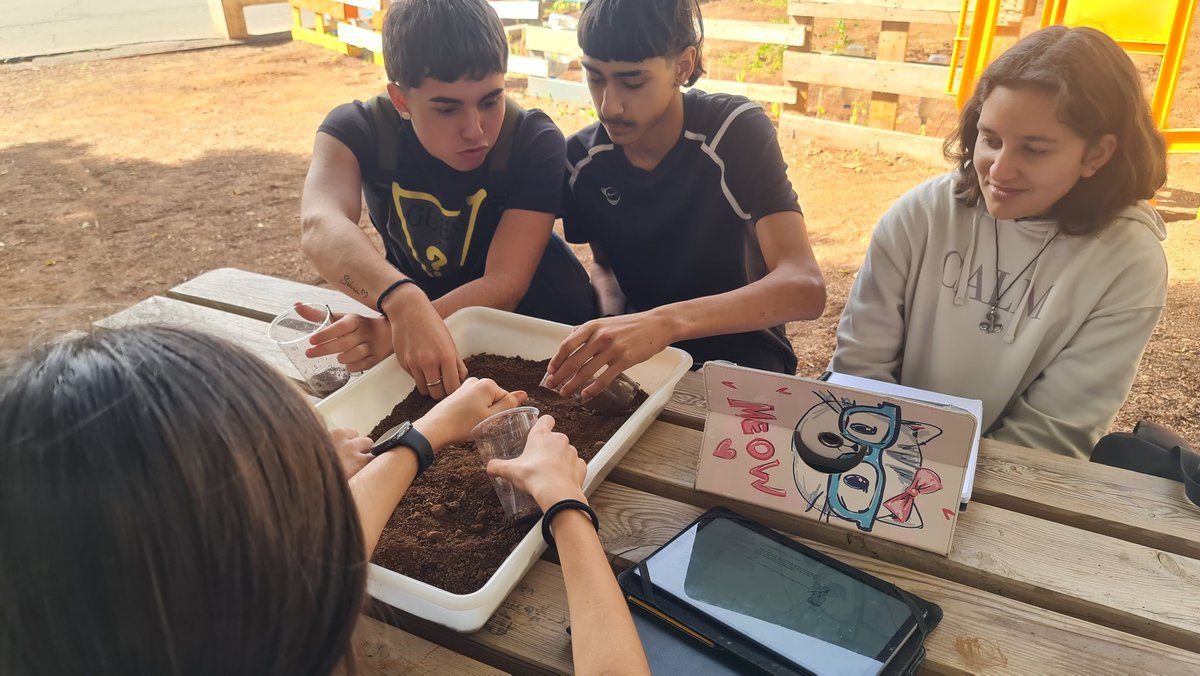 IES_MARINA's tweet photo. #SemanaCultural2024: Explorando la salud del suelo en nuestro huerto. El taller práctico nos equipó con habilidades para mejorar la sostenibilidad y cuidado de la tierra. 🌱🌍 #Sostenibilidad #HuertoEscolar #CulturaEnAcción 🌿 #InnovAS
@EducacionCan @CanSaludable @EducacionCan https://t.co/EdLG2fM8pB