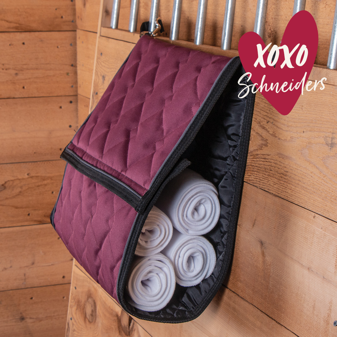 Fall in love with tidiness this Valentine's Day! 💗 🐴 Shop up to 65% off on bags and cases. 🔗 in bio to shop. 

#ValentinesDay #BarnOrganization #HorseSupplies #HorseLover