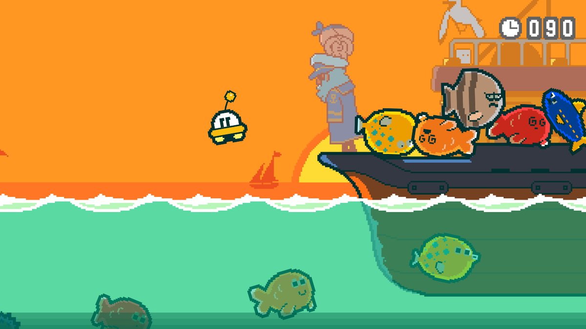 konpeito_prince's tweet photo. this is such a charming game #PartTimeUFO #NintendoSwitch https://t.co/sIVc0cUp2V