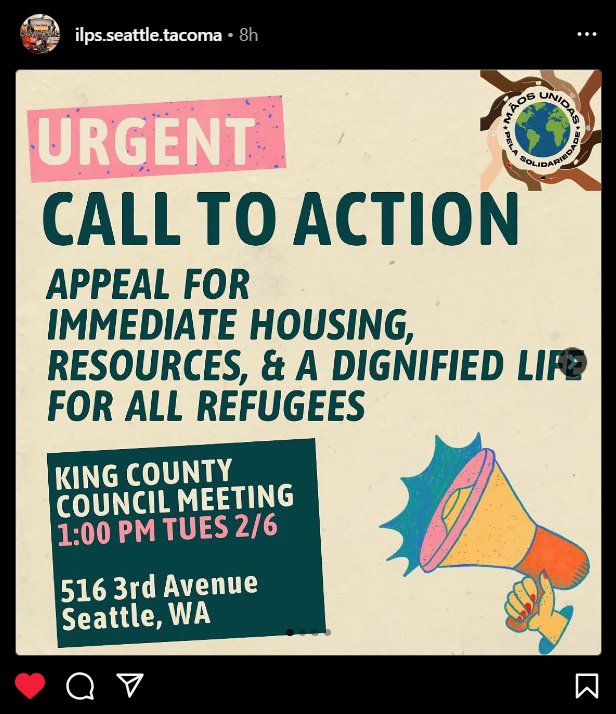 BashTheFash161's tweet photo. 🏴 Seattle comrades: Appeal for immediate housing, resources, + dignity for refugees! Show up TODAY, Tues 2/6 1p @ 516 3rd Ave (King County Council Meeting). Support asylum seekers demands! 🏴

#seattle #solidarity #calltoaction #supportasylumseekers #HumanRights #directaction https://t.co/Lk3mGwjaZg