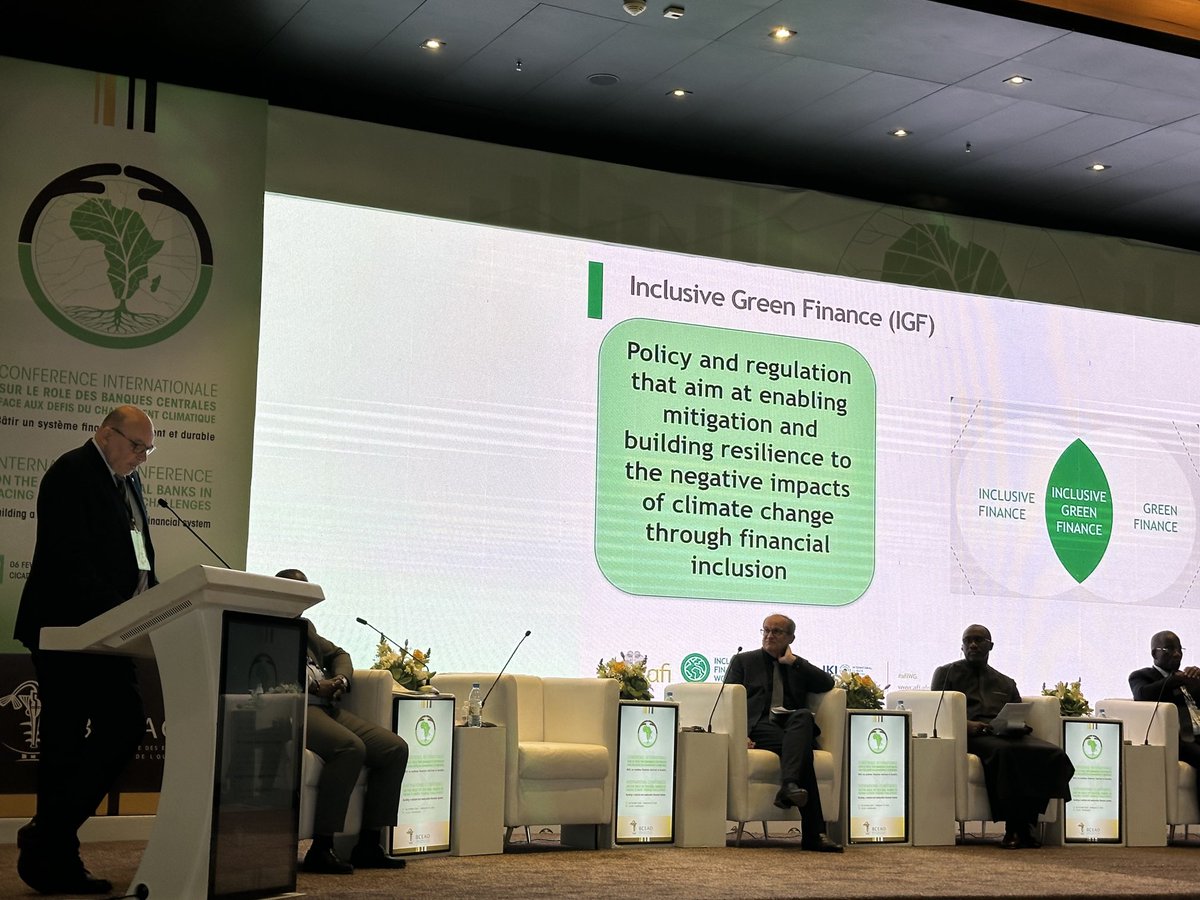 Efoe_K's tweet photo. Inclusive green finance is an approach championed by several AFI member institutions and aims to advance climate resilience and emissions reduction through access to financial services https://t.co/s6k94GU6LI