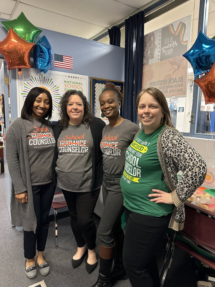 MrsReamyLPHS's tweet photo. Happy National School Counseling Week to all of my School Counselor colleagues, especially my LPHS ladies…DrTee Golden-Harper, Chantel Twine Gladden and Abby Pherson 🧡💚💙 #NSCW24 https://t.co/dpdVHLY6L9