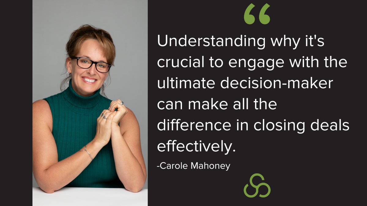 🤝Closing deals by making sure you're talking to the right people! Read @icarolemahoney's strategies today! #DecisionMakers #BusinessSales #SalesTips 🔗 bit.ly/3UwJESC