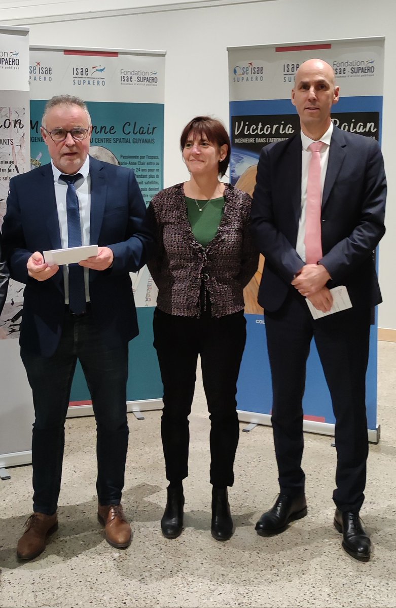 L'exposition Post'Her s'invite dans le Gers! Inauguration cette après-midi aux Archives départementales par M Dupouy, Président du Conseil départemental du Gers, M Djemmal DASEN du Gers et Elisabeth Neuhauser, Directrice de l'IUT Paul Sabatier- Site d'Auch. Un immense merci !