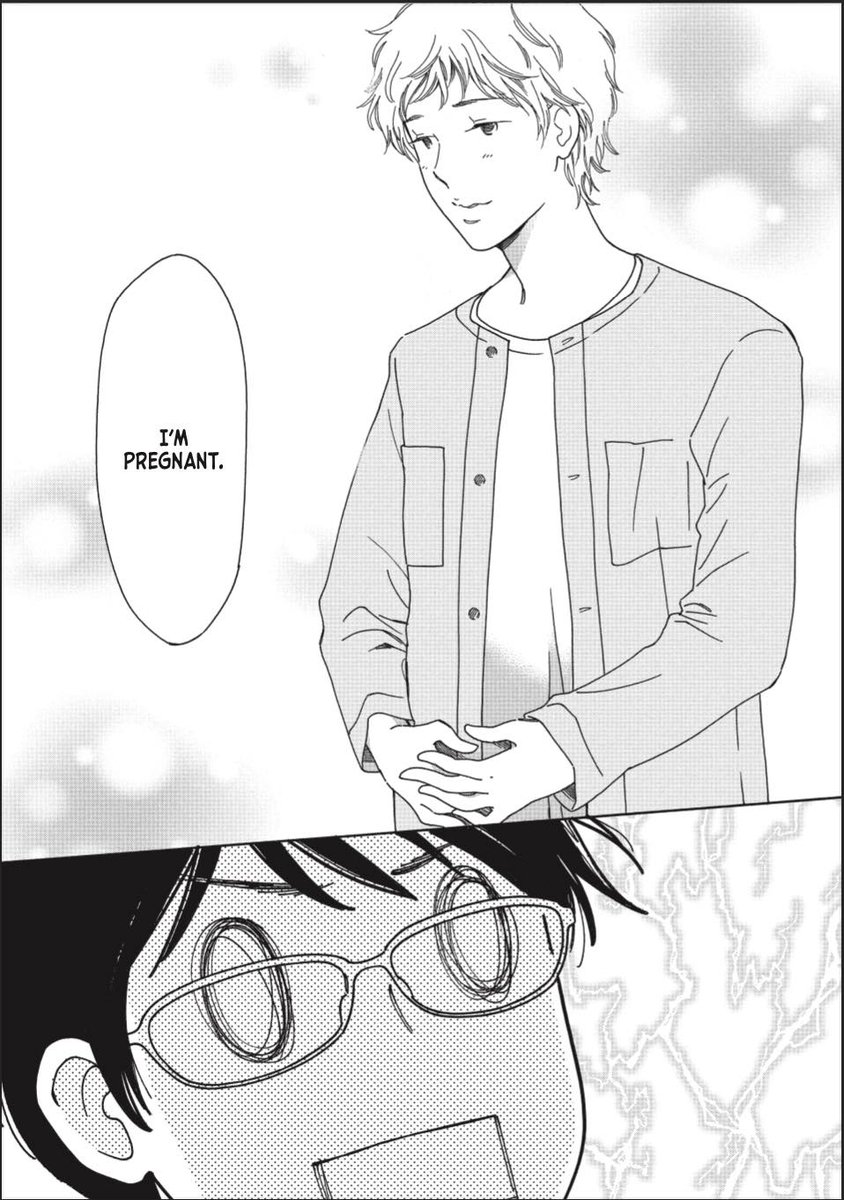 KodanshaManga's tweet photo. NEW Kodansha Digital:
👶#HesExpecting, Volume 2👶
By @erisakai
🫃Papa & Kids, the cafe that he started for pregnant men and fathers, is in peril of being shuttered as business declined in the wake of waning interest in the struggles of pregnant men.
https://t.co/OkTKpQFN1l https://t.co/Z4g0dTJ95v