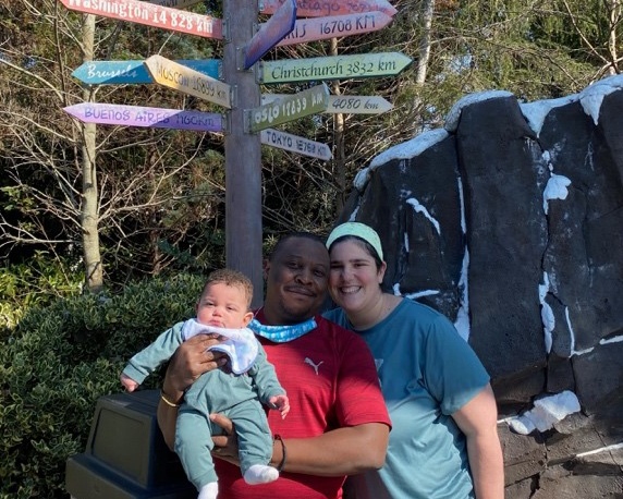 StJoesHamilton's tweet photo. In appreciation for the care they received at St. Joe’s, Katie Zamprogna and Henry Lukenge made a $10,000 donation to support racialized families with newborns transitioning from St. Joe’s to home. Read more: https://t.co/zo70rcJ74b https://t.co/5VAL4sCzsJ