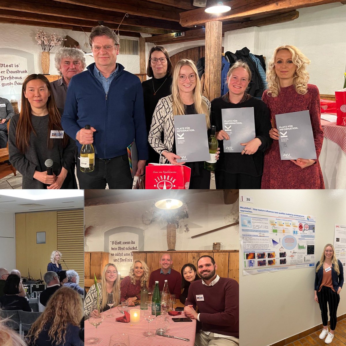 Melanie Köhler (@melli_koehler) on Twitter photo Back from a very inspiring and successful conference. The famous #linzwinterworkshop <a href="/jkulinz/">JKU - Johannes Kepler Universität Linz</a> with an outstanding lineup!! 👩🏼🔬🔬👨🔬
Congrats to my very talented #phd student for winning the poster prize. It was great to be back to my roots! Felt like coming home. #AFM <a href="/LeibnizLSB/">Leibniz-Institut für Lebensmittel-Systembiologie</a> Back from a very inspiring and successful conference. The famous #linzwinterworkshop <a href="/jkulinz/">JKU - Johannes Kepler Universität Linz</a> with an outstanding lineup!! 👩🏼🔬🔬👨🔬
Congrats to my very talented #phd student for winning the poster prize. It was great to be back to my roots! Felt like coming home. #AFM <a href="/LeibnizLSB/">Leibniz-Institut für Lebensmittel-Systembiologie</a>