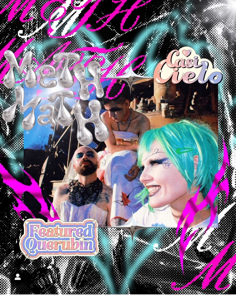 Adéntrate al multiverso que es Meth Math : Un proyecto directo de Hermosillo que tiene como meta ponerte a perrear con ritmos electrónicos y tenebrosos que exploran otros mundos en la pista de baile. ヾ(＾-＾)ノ.・。.・゜✭・

instagram.com/p/C2h5162Lzy7/…