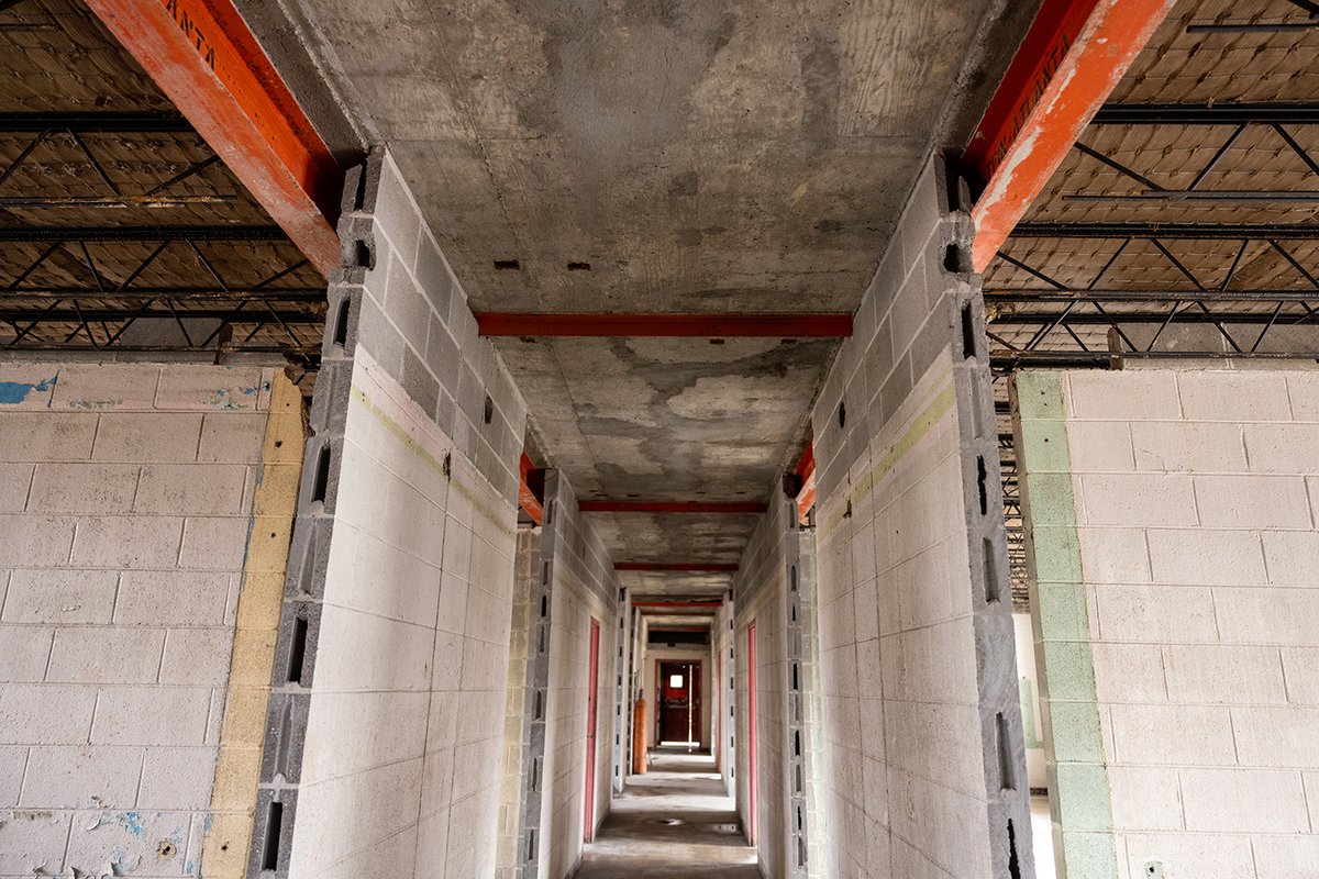 TuskegeeUniv's tweet photo. 🚧 Exciting News from TU! 🚧 The historic renovation journey begins for Adams and Olivia Davidson Halls at Tuskegee University. Track our progress as we aim for completion this fall. Witness as we honor the past and build for the future! Read more at: https://t.co/sTup9hFUb3. https://t.co/5bcAITWHDW
