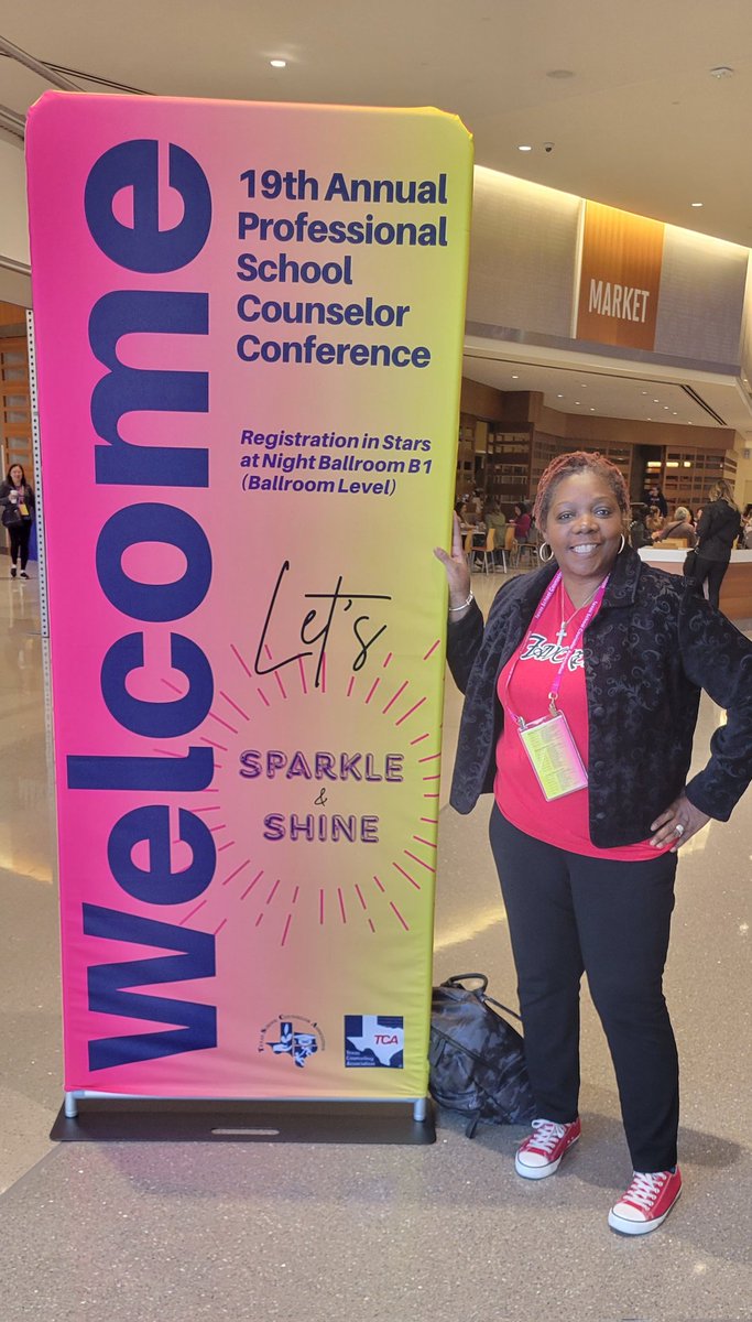 PastorWyMartin's tweet photo. This conference owes me nothing. I had a great time and received a lot of good information to help sharpen my counseling skills.
#txsca
#wearealief
@AliefCounseling
@AliefISD
@HolubMiddle https://t.co/QAeGuMG2Pa