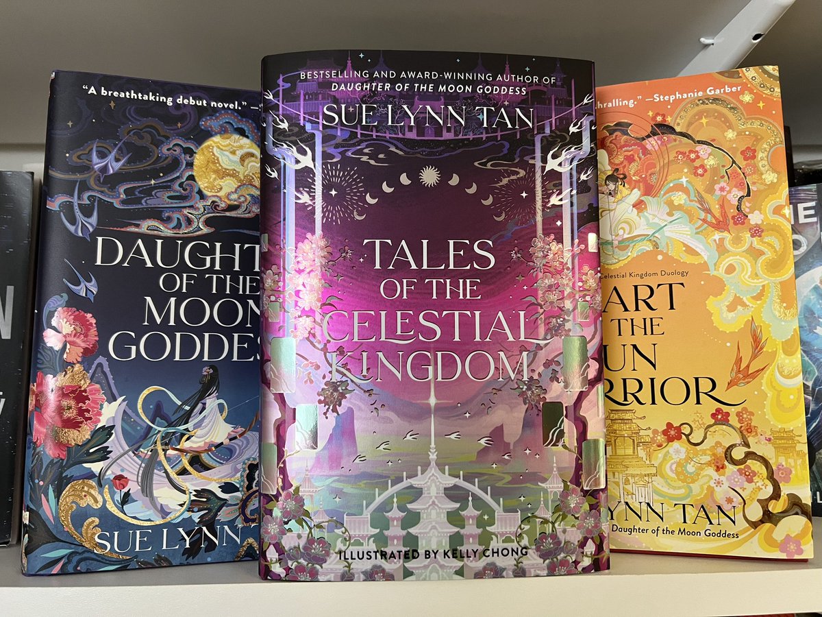 Happy pub day to @SuelynnTan and TALES OF THE CELESTIAL KINGDOM! @HarperVoyagerUS