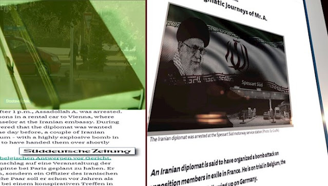 ERTEBATM's tweet photo. ⚡️
https://t.co/26X67jJda1
گزارش زود دویچه سایتونگ:سفرهای مرموزاسدی به کشورهای مختلف #اروپایی و هدایت شبکه‌ای از #جاسوسان در۱۱کشور
https://t.co/2ZBIciAaJK
#مسعود_رجوی #WeStand4FreeIran #ایران https://t.co/FBzBDKR3Zr