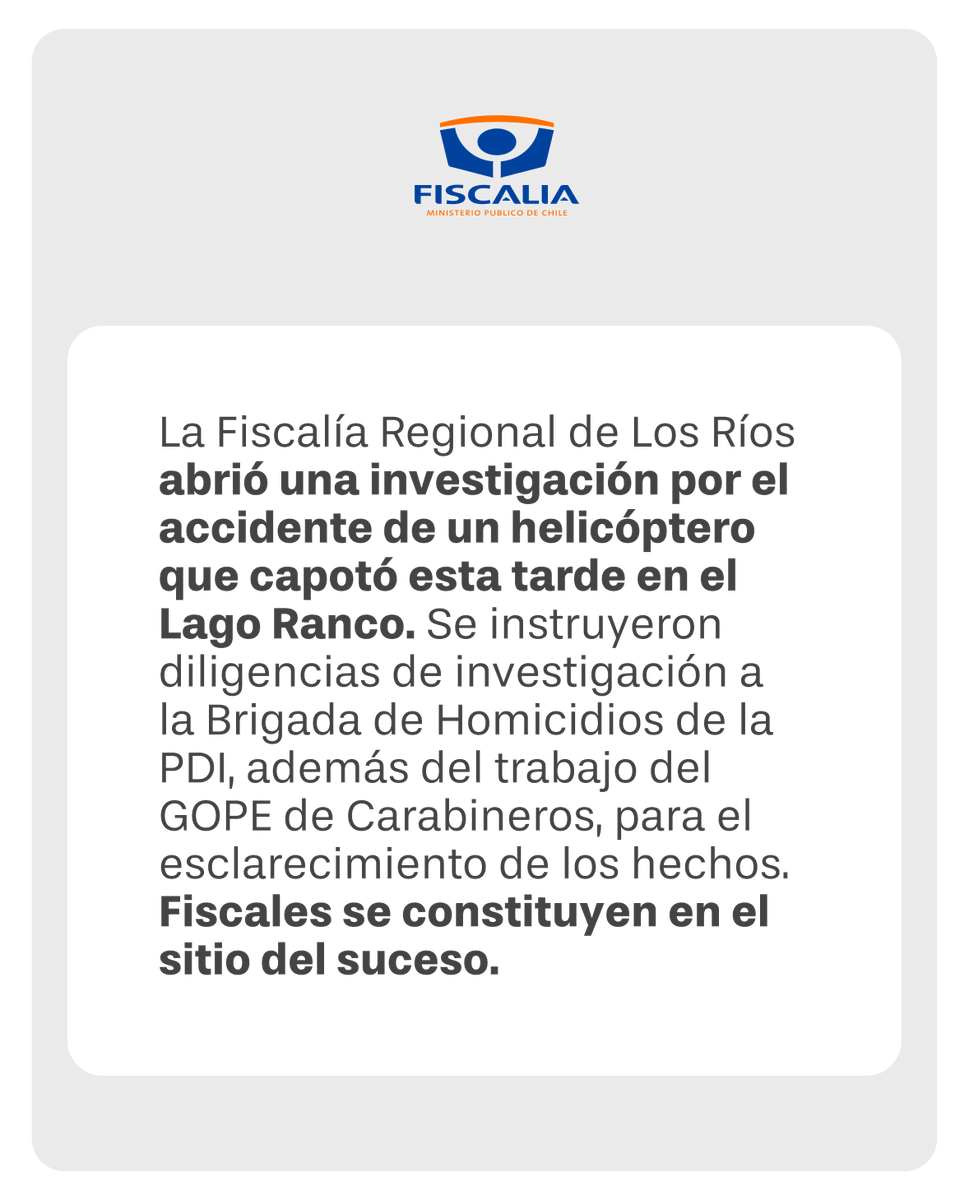 Fiscalía Nacional tweet media