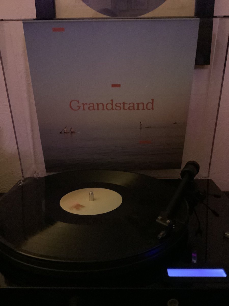 Next up is the fabulous Grandstand one of my favourite albums of last year from Northern Irelands brilliant @brandnewfriendz 🎶❤️🎶 #aliveandgigging #recordcollection #vinyladdict