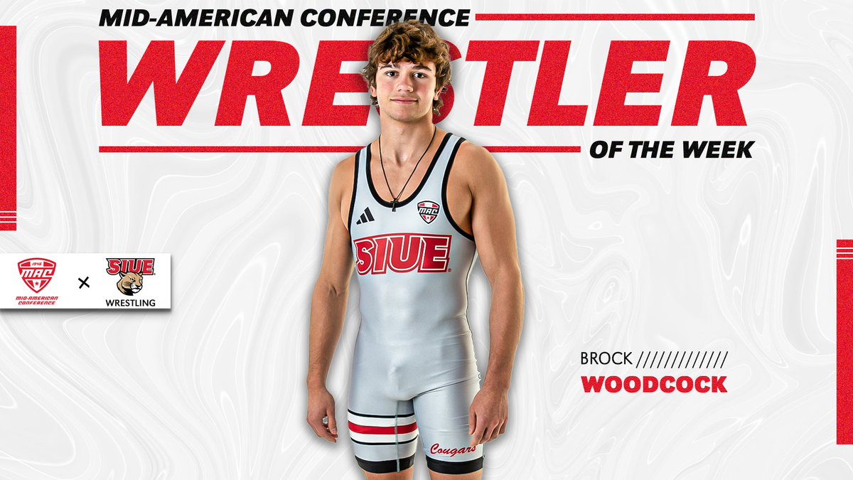 SIUECougars's tweet image. .@SIUEWrestling's Woodcock Named MAC Wrestler of the Week tinyurl.com/289l8xcm #repeatwinner #restoretheglory