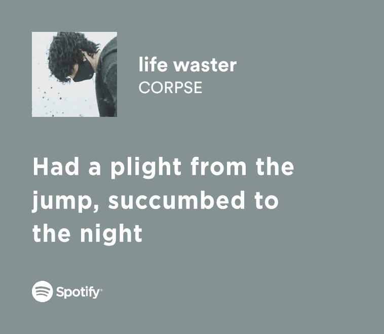 life waster - corpse