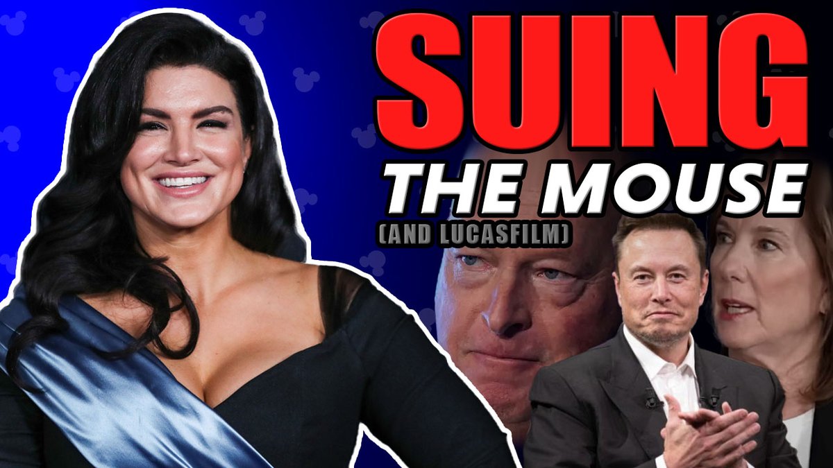 EricDJuly's tweet image. BREAKING: Gina Carano is SUING Disney AND Lucasfilm for her unjust firing as Cara Dune with the help of Elon Musk!

Check out the full video now LIVE on YouTube!

#GinaCarano