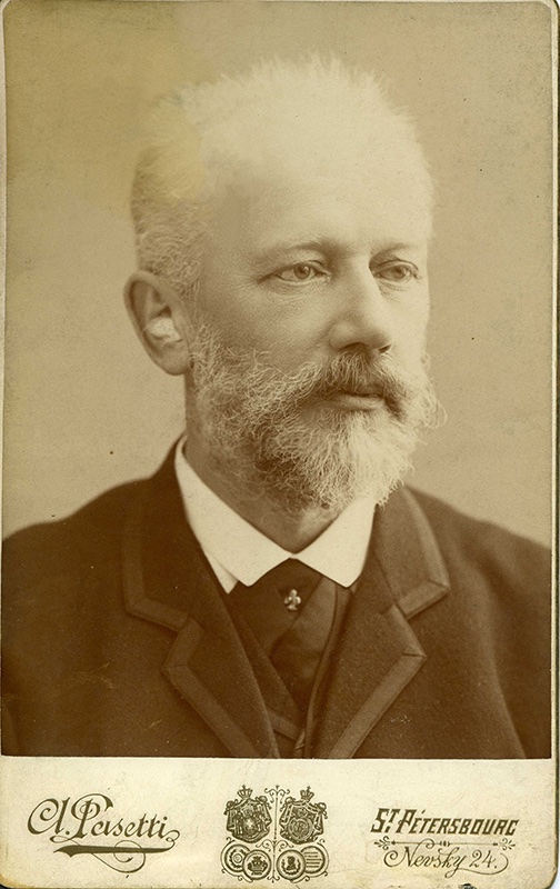 Pyotr Tchaikovsky with cotton wool in his ear? Why? Any ideas?