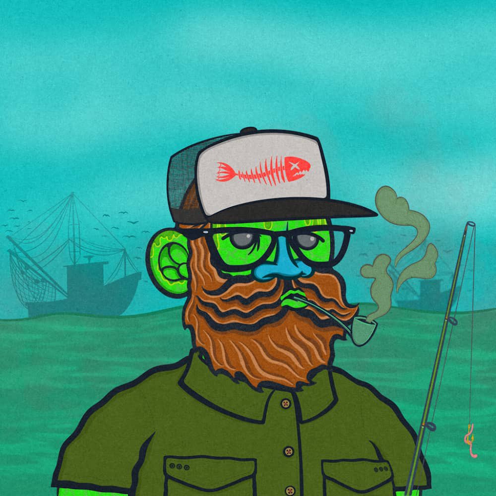 Oppyofweb3's tweet photo. @luuminize Gm gm, you should like cool art. @phishermenSBF20 

#phishy #willish #SolanaNFTs 🏄‍♂️ https://t.co/pJuqDq4Bh1
