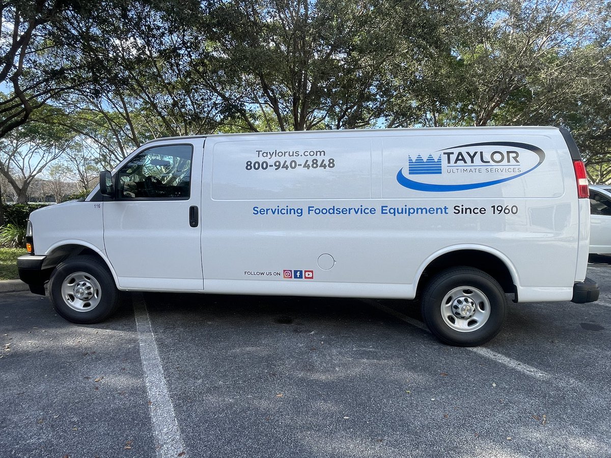 SlapEmUp's tweet image. Taylor Ultimate Services
Fleet vehicle graphic install