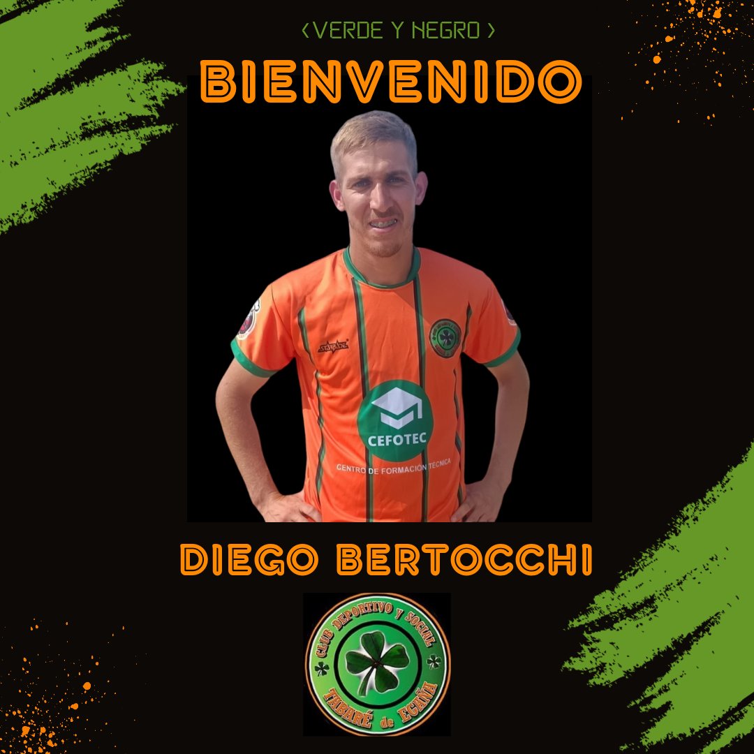 ◾️Le damos la bienvenida a nuestra institución a un campeón Diego Bertocchi más conocido como Limón 🍋 

◾️Te deseamos un buen año y que tu pase por el club sea de muchos exitos y buenas experiencias.