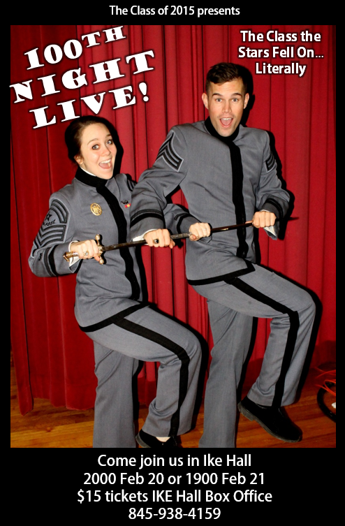 WPAOG's tweet photo. We are counting down the days to 100th Night! 📅 

Firsties will celebrate 100th Night later this week, a tradition that has been carried on since February 17, 1884, when the First 100th Night show was performed at West Point. 🎉

#WestPoint #LongGrayLine #TraditionTuesday #WPAOG https://t.co/yfsthno3Gm