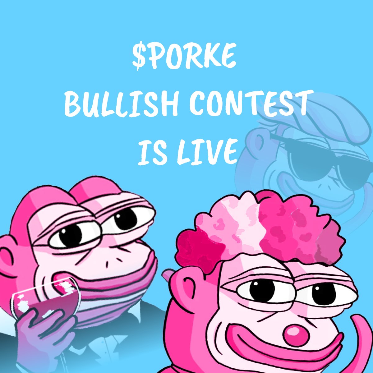 Porke_BSC's tweet photo. Twitter Bullish Contest Competition !

Make a bullish Tweet About: "Why $PORKE is Gem!"

Top🥇: 1 BNB
Top🥈: 0.5 BNB
Top🥉: 0.25 BNB

Duration: 24Hours

Rules: Use #Porke hashtag and Tag official Twitter @porke_bsc https://t.co/xmnYJVgPBl