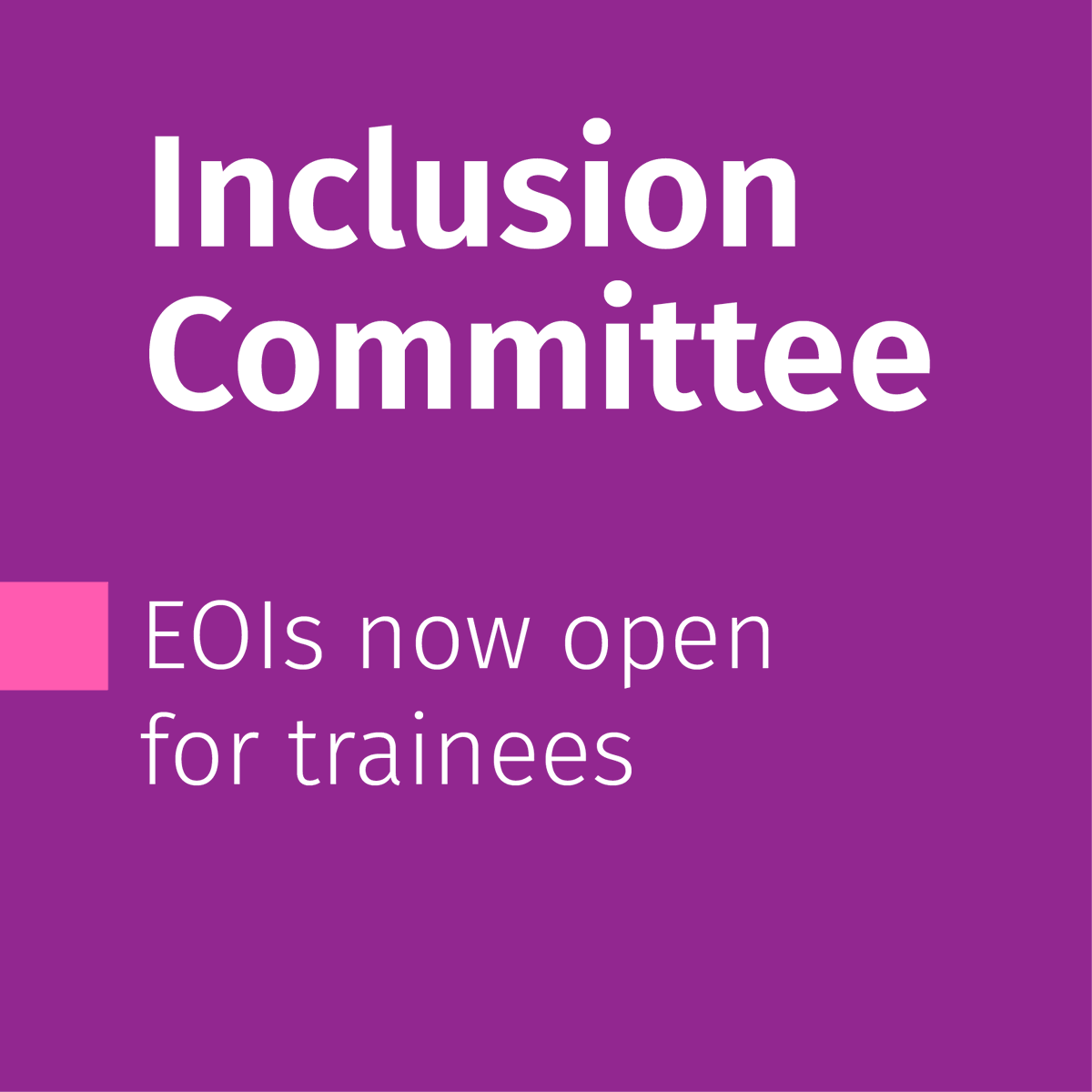 Expressions of Interest are open for trainee positions on the Inclusion Committee, an ACEM entity that reports to the ACEM Board. The Committee oversees and undertakes important work to improve inclusivity within ACEM’s activities, increases education and training in the areas…