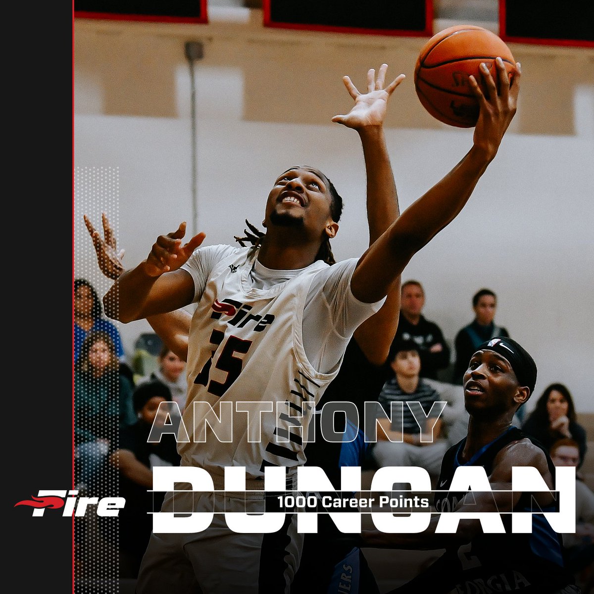 SEUFireMBB's tweet photo. Congrats to Anthony Duncan on reaching 1,000 career points!

#FuelTheFire🔥 https://t.co/C9B7Vc5XV2
